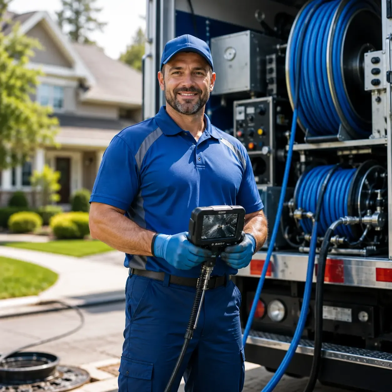 Local outdoor drain cleaning specialists in Columbia, IA